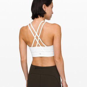 Lululemon Energy Bra Long Line *Medium Support, B/C Cup NWT 8